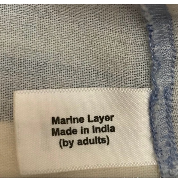 NWT Marine Layer Maddie Stripe Printed Wrap Midi Dress Large - Picture 8 of 10